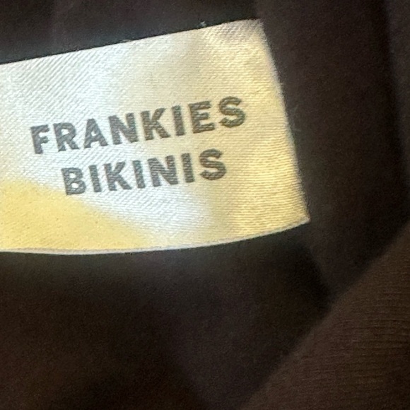 NWT! Frankie’s Bikinis X Sydney Sweeney Annabella Pointelle Romper Small - Picture 9 of 12